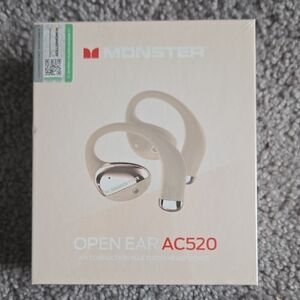 Monster Open Ear AC520 Air Conduction Headphones - Beige